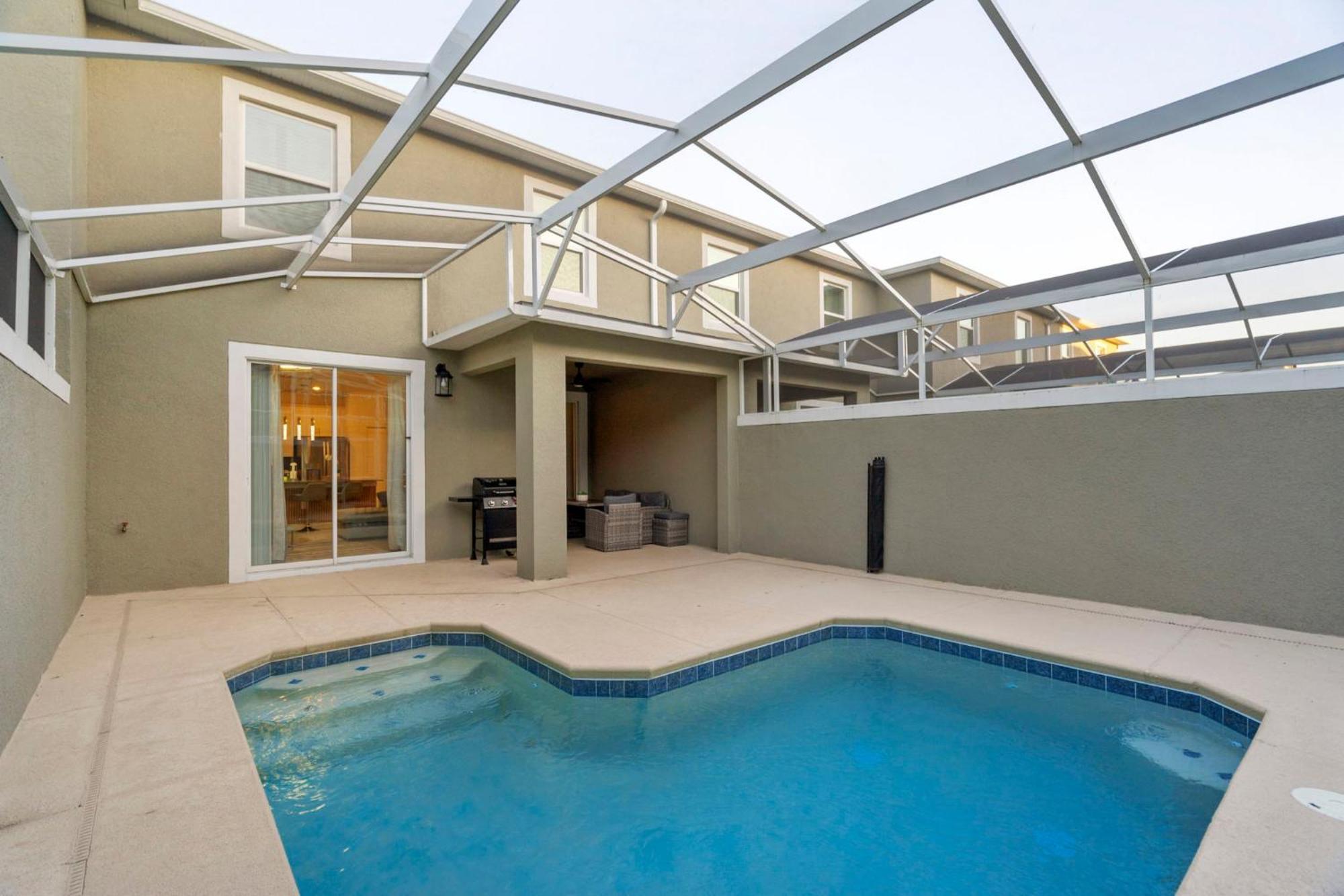 Special 4Bedroom Th W-Private Pool Next To Disney 基西米 外观 照片