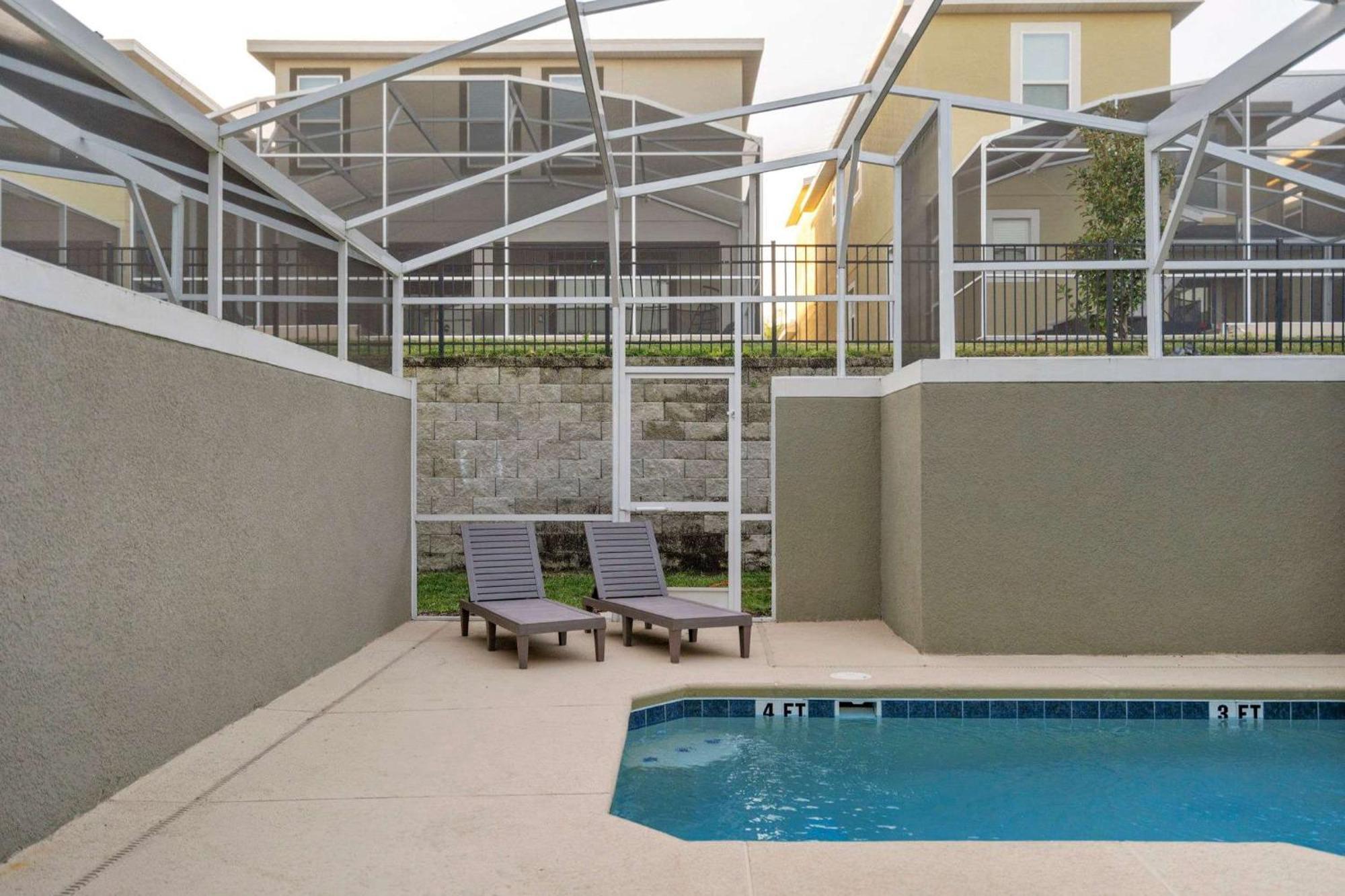 Special 4Bedroom Th W-Private Pool Next To Disney 基西米 外观 照片